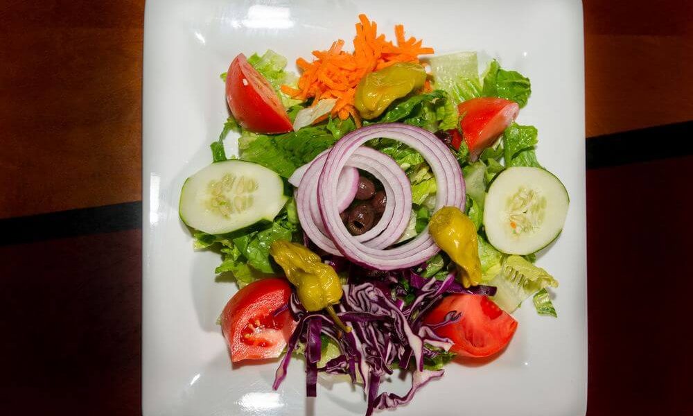 slice, salad ,soda lunch special